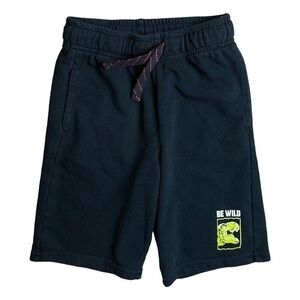 3/$15 Garanimals Boys Black Red White Drawstring Green Dinosaur Be Wild Short 10